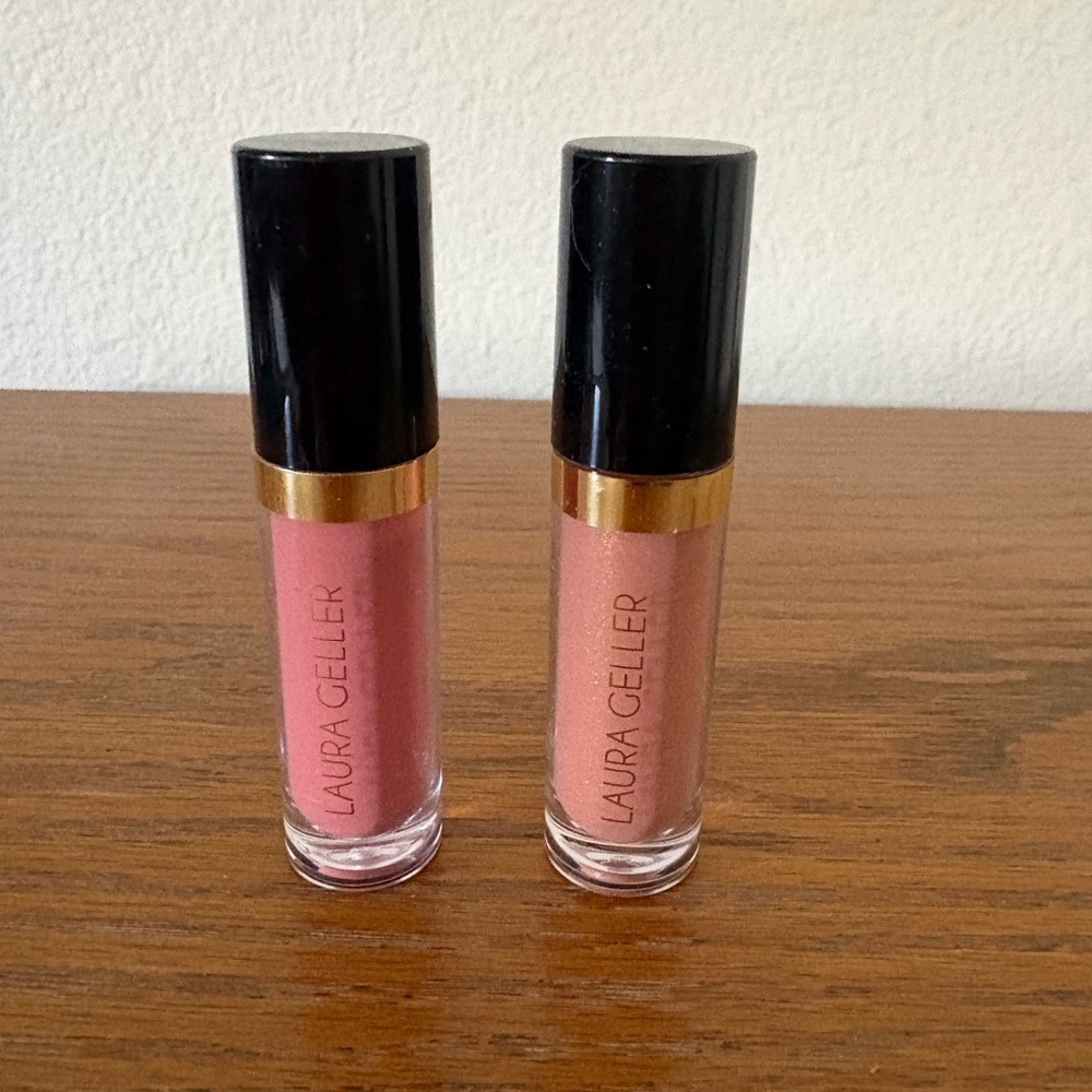 LAURA GELLER JELLY BALM NOURISHING LIP SERUM DUO LOT OF 2